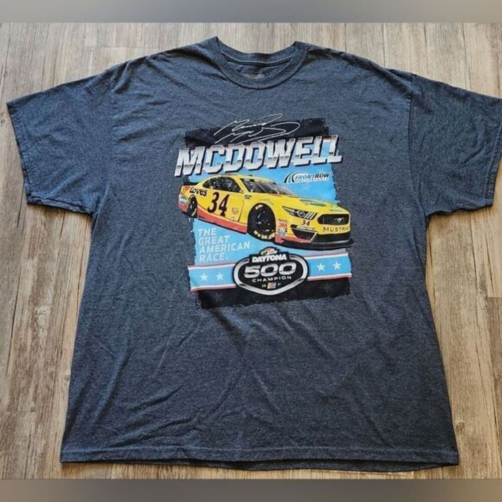 Nascar Michael McDowell Daytona 500 T-shirt‎ size 2XL.
